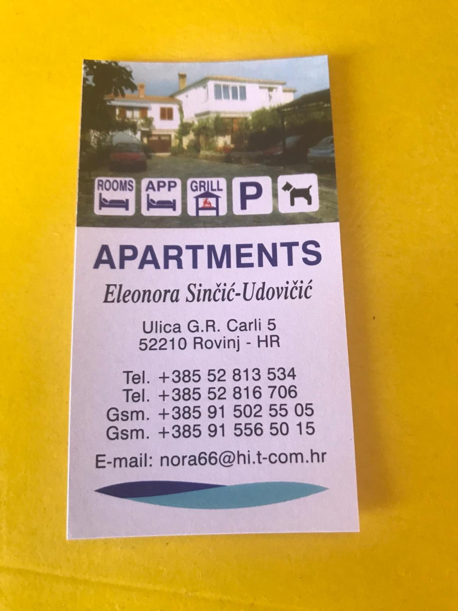 Apartamento Marija Rovinj Exterior foto